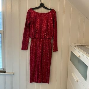 ASOS Sequin MIDI Dress size 6